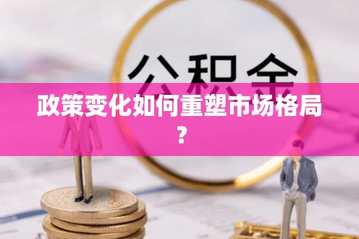 南岗政策变化如何重塑市场格局？