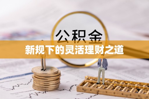 南岗新规下的灵活理财之道