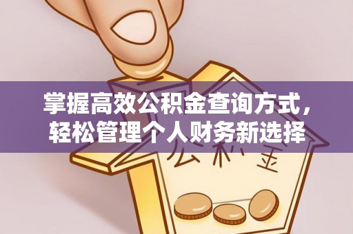 南岗掌握高效公积金查询方式，轻松管理个人财务新选择