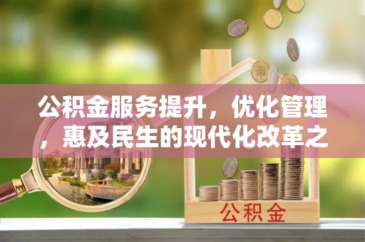 南岗公积金服务提升，优化管理，惠及民生的现代化改革之路