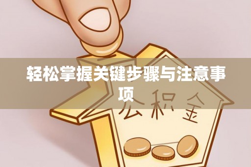 南岗轻松掌握关键步骤与注意事项