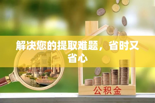 南岗解决您的提取难题，省时又省心