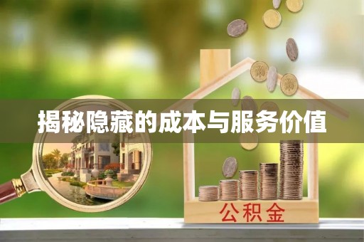 南岗揭秘隐藏的成本与服务价值