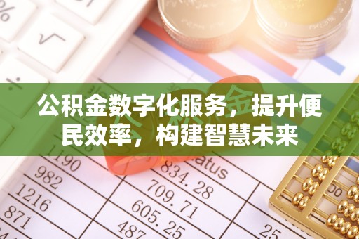 南岗公积金数字化服务，提升便民效率，构建智慧未来