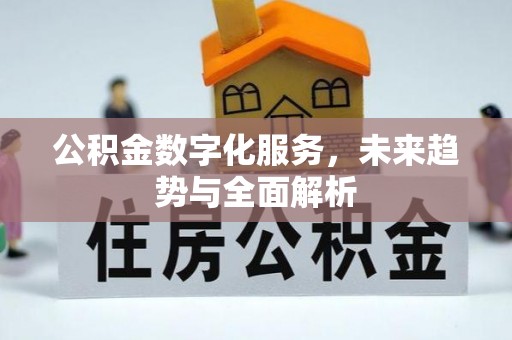 南岗公积金数字化服务，未来趋势与全面解析