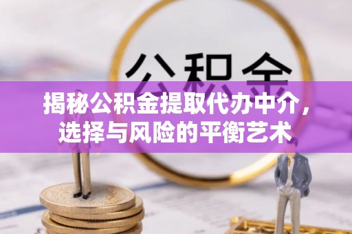 南岗揭秘公积金提取代办中介，选择与风险的平衡艺术